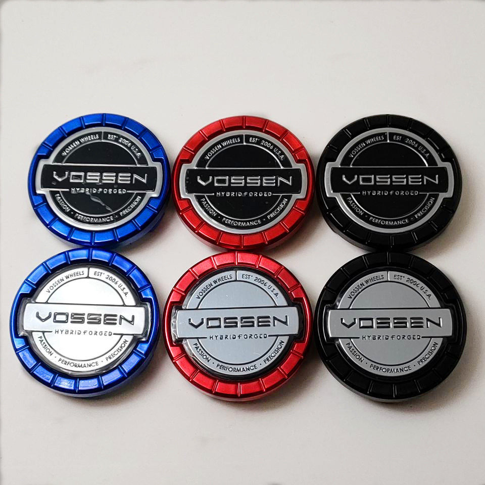 เหมาะสําหรับที่กําหนดเองปลอมล้อสนับสนุนศูนย์ฝาครอบ VOSSEN ฝาครอบล้อ VOSSEN สีสันยาง Bell ฝาครอบเส้นผ