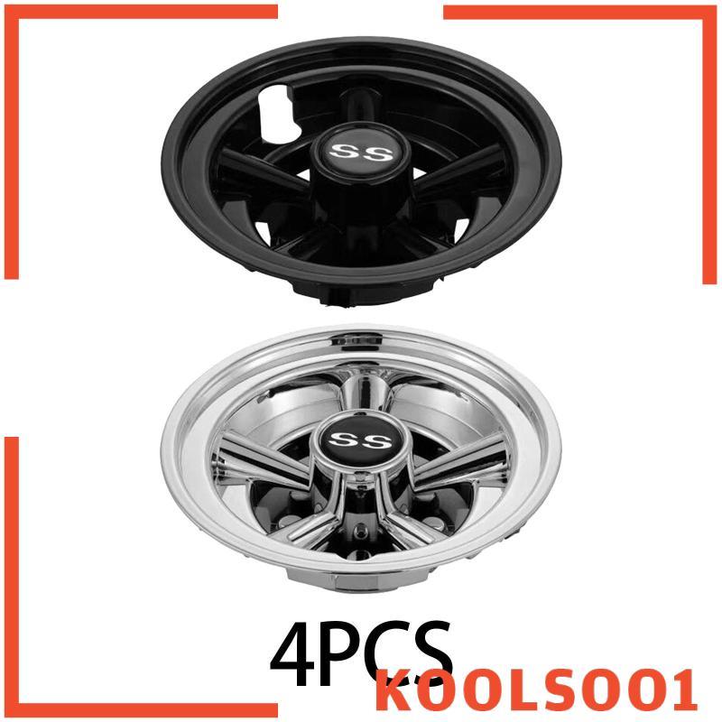 [Koolsoo1] 4x Golf Cart Hub Caps Professional Universal Sturdy Golf Equipment น้ําหนักเบา