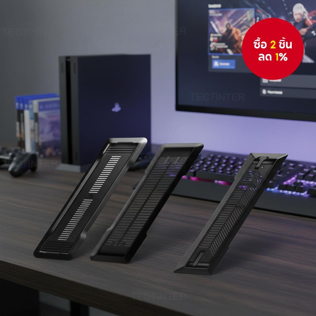 ขาตั้งระบายความร้อนแนวตั้งสําหรับ PS4/PS4 Slim/PS4 Pro, ที่วางกันลื่นสําหรับคอนโซล PS4 และอุปกรณ์เสร