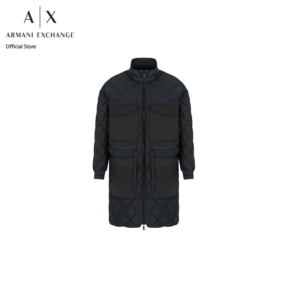Armani Exchange เสื้อโค้ท รุ่น XM000584-AF12012-UB001 - สีเขียวเข้ม