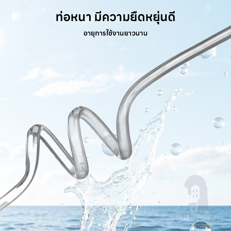 เครื่องเปลี่ยนน้ำตู้ปลา ปั๊มดูดน้ำ พร้อมสายยาง เครื่องเปลี่ยนน้ำ เดรน ฟางมูลปลา อุปกรณ์ทำความสะอาดตู้ปลา - รูปที่ 3