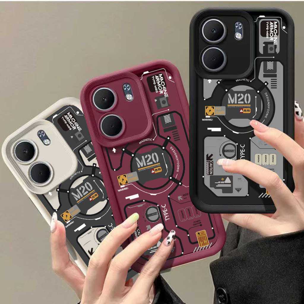 เคสโทรศัพท์สําหรับOPPO A6 A6S A6X A6 Pro 4G 5GกรณีOPPO A6i A6 GT TurboทนทานกรณีกันกระแทกE05-E08