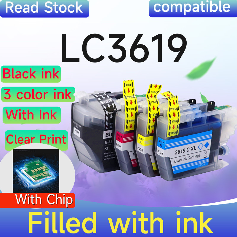 Compatibel Brother LC 3617 LC 3619 ตลับหมึกเข้ากันได้สําหรับ RMF J2330DW J2730DW J3530DW J3930DW