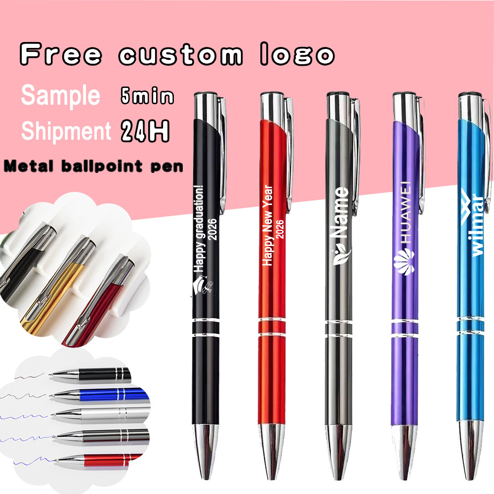 ฟรีส่วนบุคคลที่กําหนดเองปฏิบัติของขวัญเล็กๆปากกาลูกลื่นโลหะปากกาโฆษณาจบการศึกษาวันเกิดของขวัญเล็กๆ