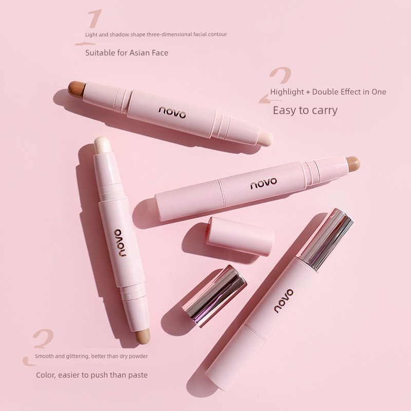 contour คอนทัวร์ Novo CONCEALER CONCEALER Pen Dual-Use Double-Headed