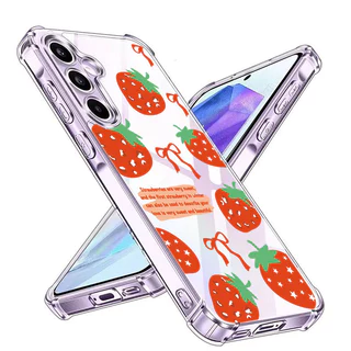 [เคสกันกระแทกใส] เคส สำหรับ Samsung A57 5G / A37 5G A07 A17 A56 A36 A26 A16 A06 4G/5G รุ่นใหม่ 004