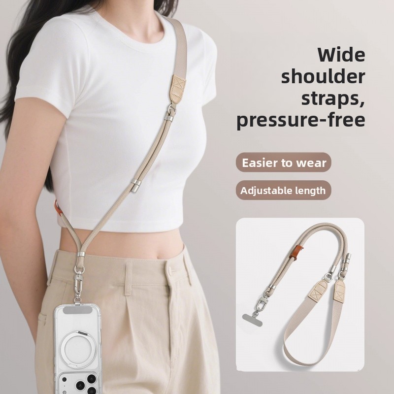 สายรัดโทรศัพท์มือถือ 3-in-1 สายรัดไหล่ที่ถอดออกได้และปรับได้