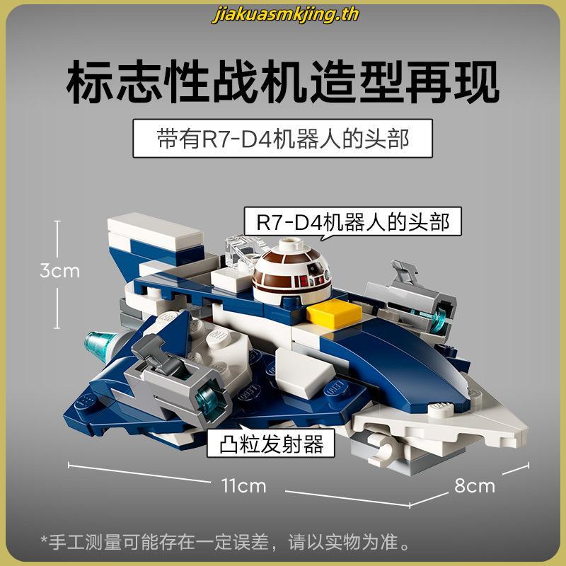 LEGO Star Wars 75400 Plo Koon's Jedi Starfighter Mifighter (89 Pieces)