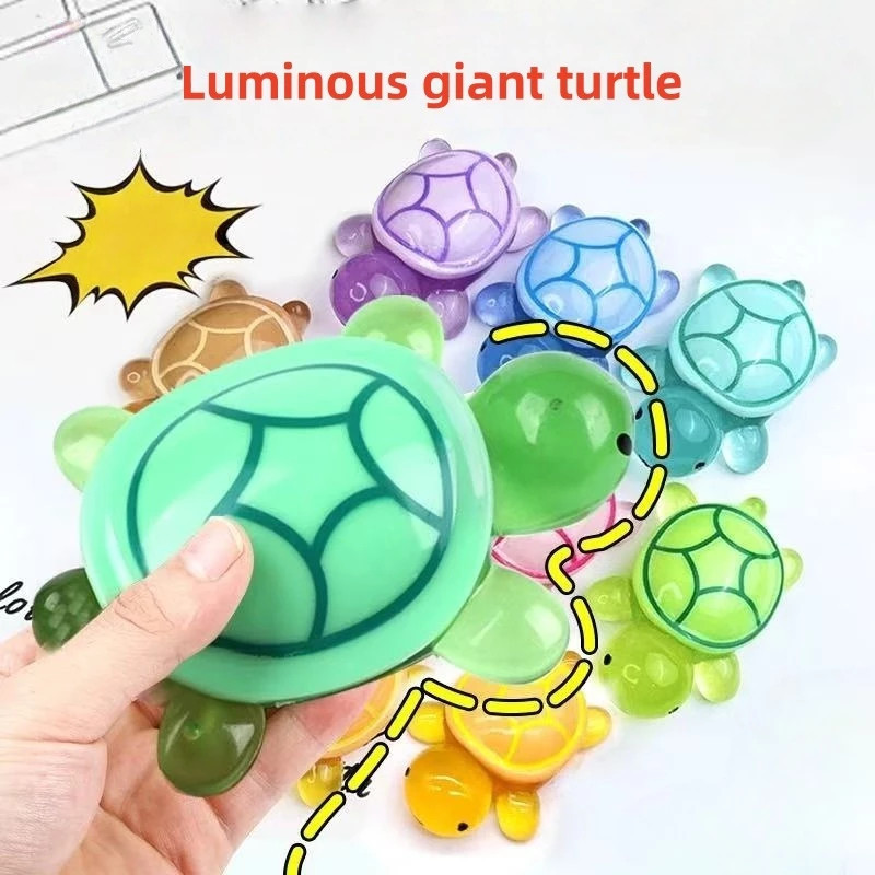 🔥จัดส่งภายใน 4 ชั่วโมง🔥ของเล่นเต่าเรืองแสง 101 ชิ้น ของเล่นเต่าเรืองแสง ตุ๊กตาตกแต่งโต๊ะ รูปปั้นแอ็คชัน ของเล่นเด็กเรือง - รูปที่ 5
