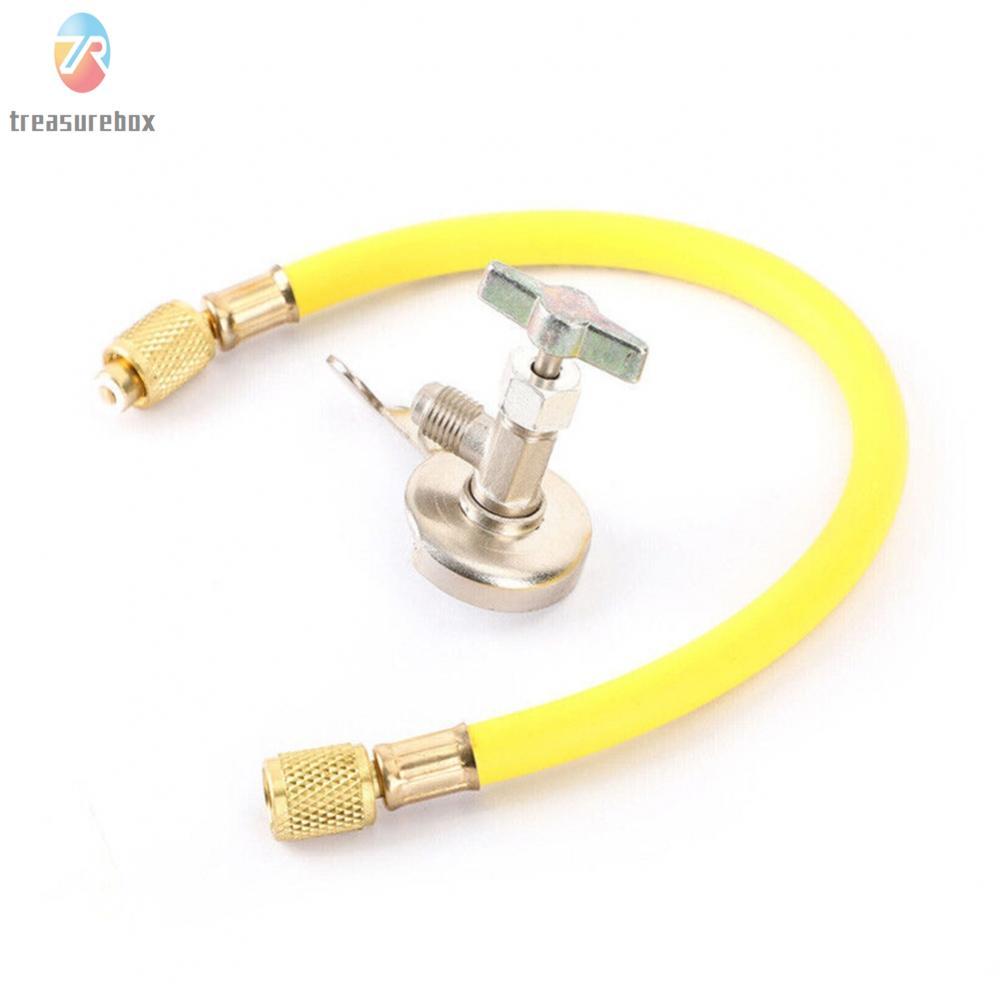 TRSBX❤️Sturdy Fill Hose Valve Kit for Refrigeration Systems For R12 R22 R134 Compatible