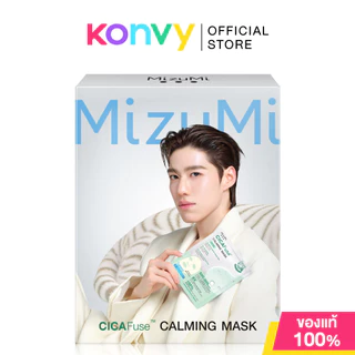 MizuMi CICAFuse Calming Mask Box มิซึมิ แผ่นมาสก์หน้า [30ml x 5 Sheets] (Acne/White/Soothing)