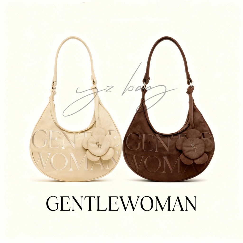 🚗ของแท้💯GENTLEWOMAN LUNA PETAL SHOULDER BAG