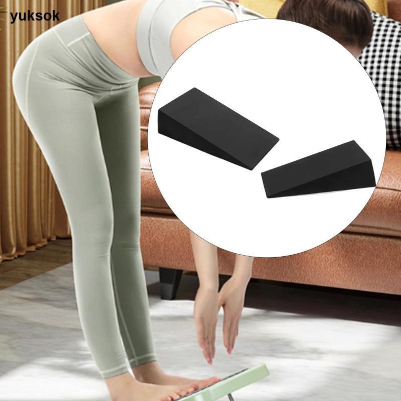 Yuksk Squat Wedge Block EVA ยืดกล้ามเนื้อน่อง สำหรับเพิ่มความแข็งแรงและพิลาทีส — صورة 4