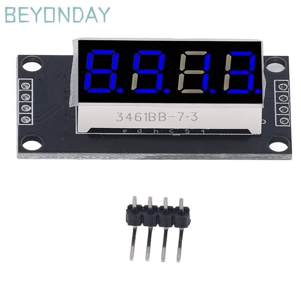 GUOGUA จอแสดงผล LED Segment, 4 หลัก 7 ส่วนพร้อม Pin Header Digital Tube Display Module, DIY Project 