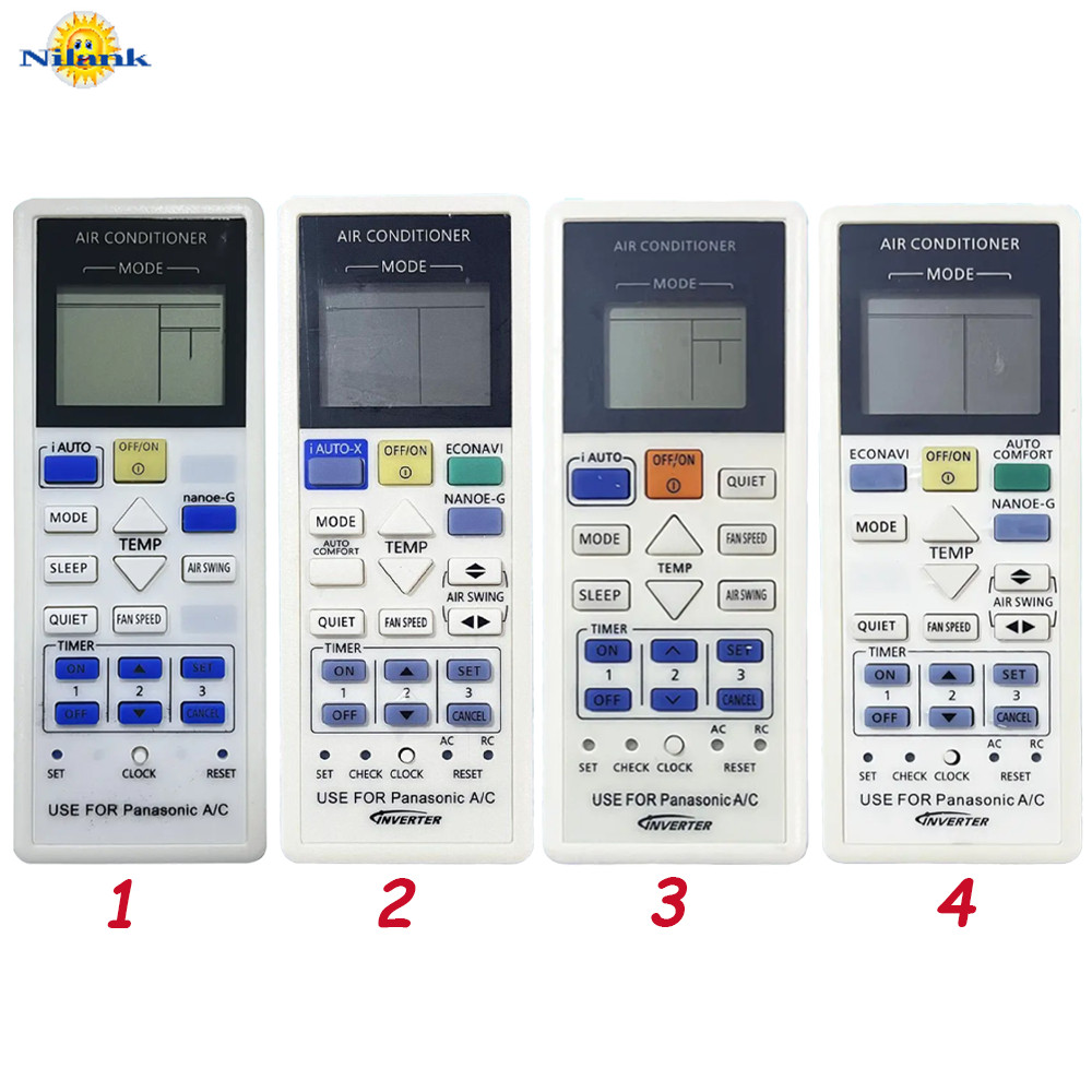 remote รีโมทแอร์ Panasonic รีโมท ประเภทโปรดเลือก