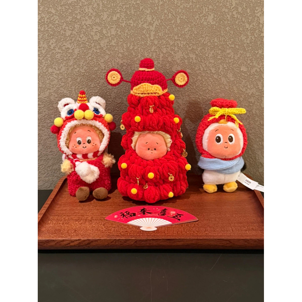 [เฉพาะเสื้อผ้าเด็ก] ปีใหม่ Lion-wakening Fortune Tree เสื้อผ้าเด็กเหมาะสําหรับดาว 123 รุ่นตกแต่งวันห