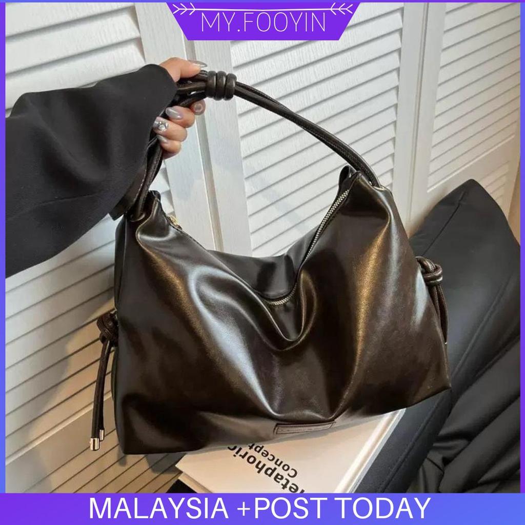 N94 MYFOOYIN กระเป๋าถือผู้หญิงกระเป๋าสะพาย Tote Bag หนัง PU