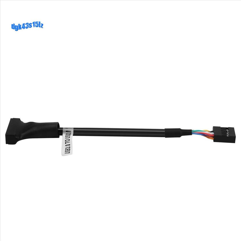 15 ซม.USB 3.0 20 Pin Header Male to USB 2.0 9 Pin Female Adapter Cable