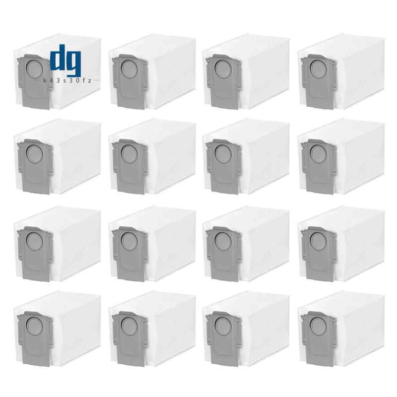 ถุงเก็บฝุ่น 16 ชิ้นสําหรับ S8 Maxv Ultra/Q /Q Maxv/Q S/Q Pro/S8 Max Ultra/Q Master ชิ้นส่วนสูญญากาศ