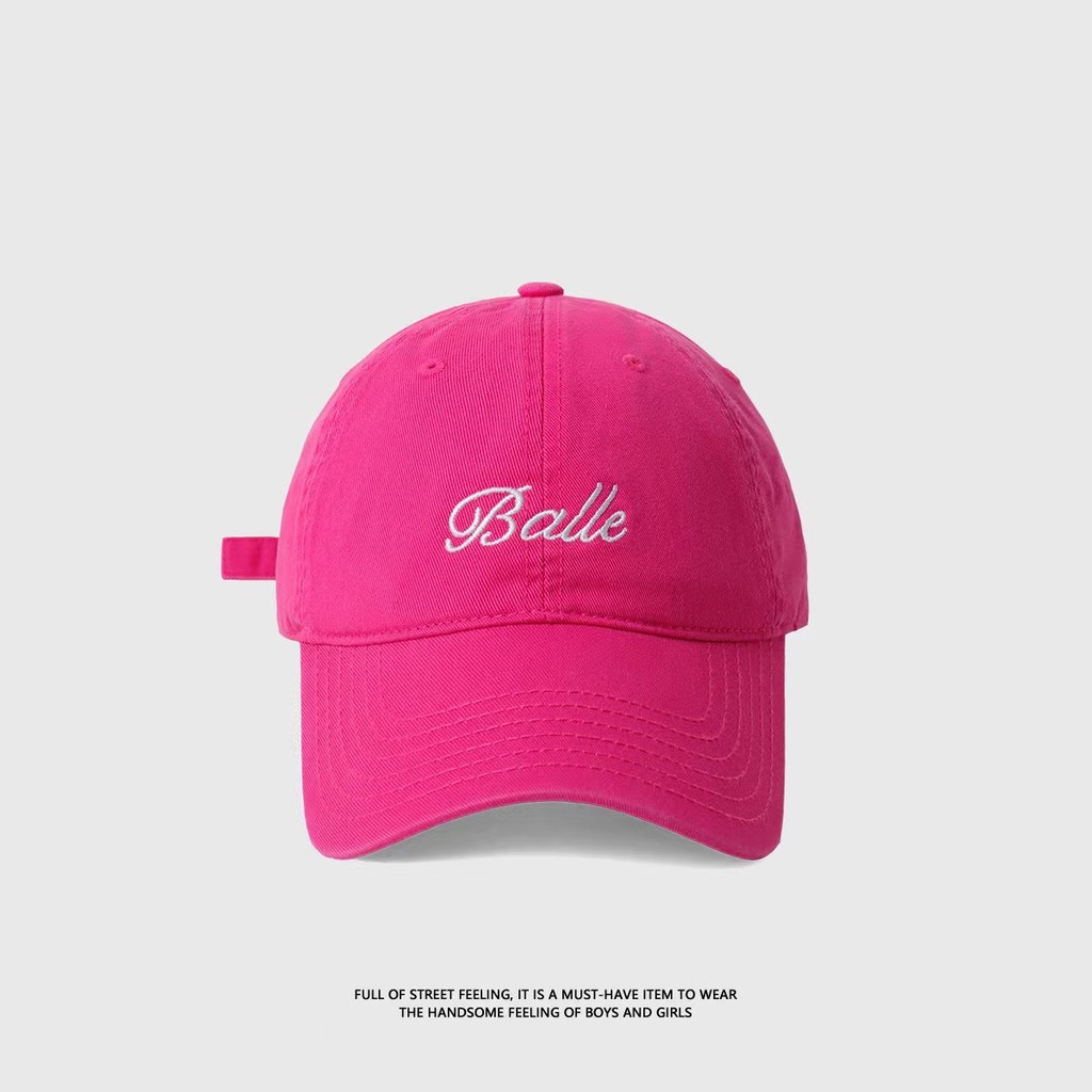 หมวกเบสบอล ปักตัวอักษรแฟชั่น สีสันสดใส พร้อมส่งจากไทย ราคา ถูกที่สุด ดีลบีเคเค แกลเลอรีภาพที่ 6
