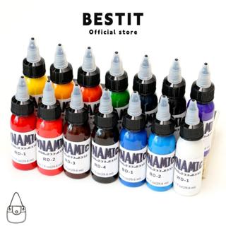 หมึกสักคุณภาพ Tattoo Pigment ขนาด 30ml มีหลากหลายสี เช่น แดง…