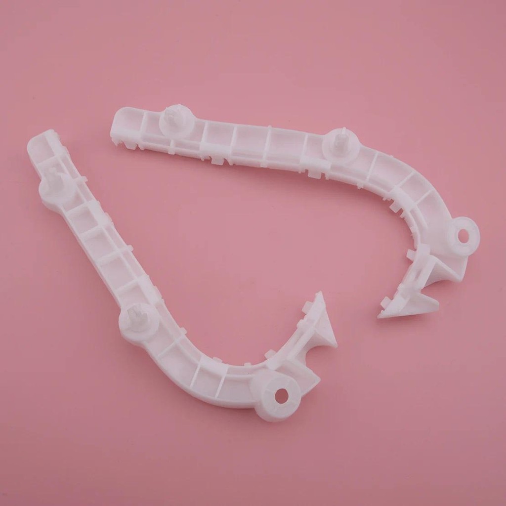 2pcs ซ้ายและขวากันชนหน้าฝาครอบด้านบน Bracket Fit สําหรับ Mitsubishi Outlander SE ES LS XLS 6400A588 