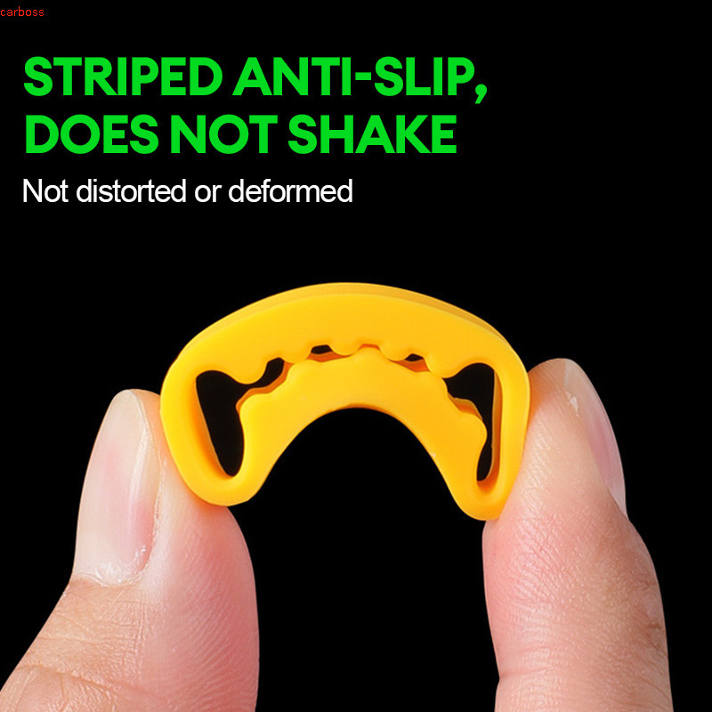 🔥แผ่นรองกันกระแทกซิลิโคนสำหรับประตูรถยนต์ แผ่นรองรับแรงกระแทก ฝาครอบล็อค ป้องกันเสียงรบกวน - รูปที่ 2