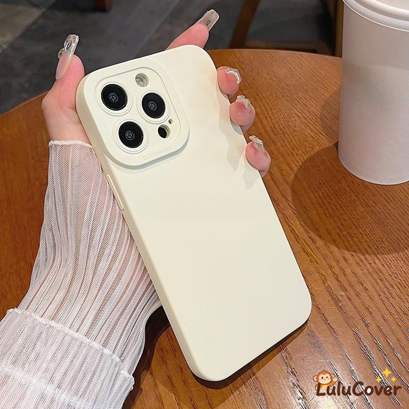 Insซิลิโคนเหลวกรณีเข้ากันได้สําหรับRedmi 15 15C 15R 14 14C 14Rหมายเหตุ15 14 14S Pro Plus Turbo 4 Proปกง่ายธุรกิจเลนส์ป้องกันนุ่มกันกระแทกปลอกกรณีสีสันสดใส - รูปที่ 6