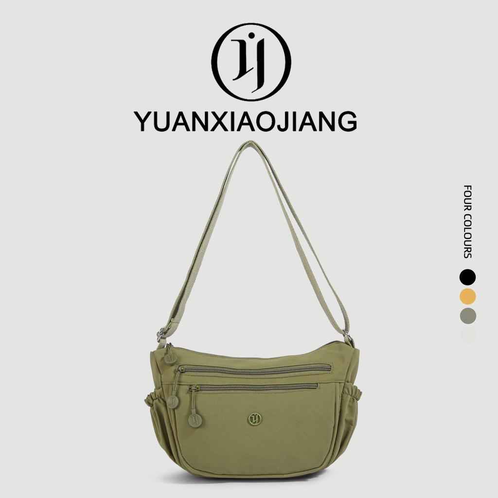 YUANXIAOJIANG ใหม่! กระเป๋าไนลอนกันน้ำ 3in1 เป็นได้ทั้งเป้และสะพายข้าง เท่ได้ทั้งชายหญิง