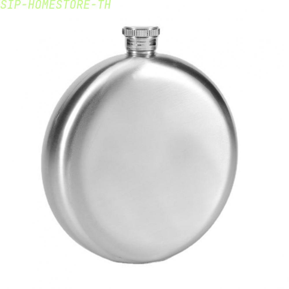 Round Stainless Steel Flask for Whiskey and Liquor 5oz/8oz Liquor Bottle