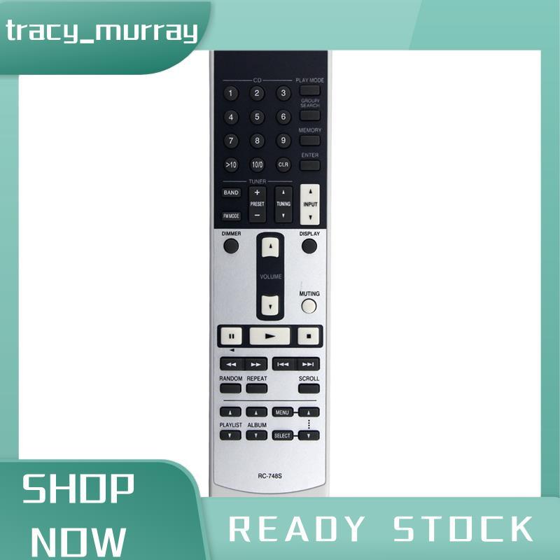 tracy_murray RC-748S รีโมทคอนโทรลเปลี่ยนสําหรับ CD AV Player A-9377 DX7555 DX9377 A9155 A9377 A9555 