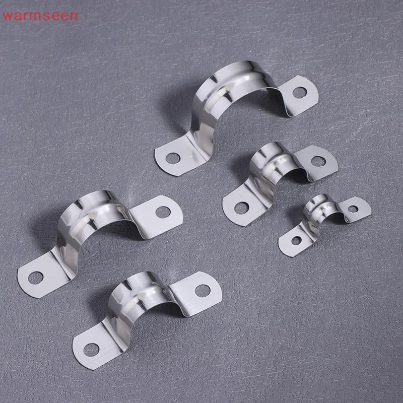 (warmseen) สแตนเลส U-Shaped Tube Clamp อานโลหะ Tube Clamp U Conduit Braet สําหรับการใช้งานสําหรับงาน