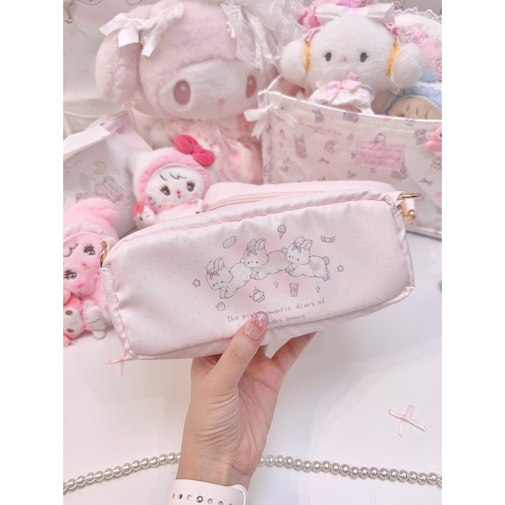 Snow Island Store DJ Storage Bag pocket3 Protective Case Crossbody Bag Cute Bunny Camera Bag