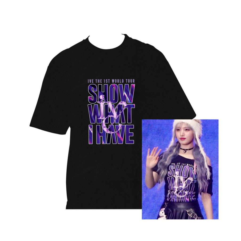 IIVE K-Pop แรงบันดาลใจพัดลมเสื้อยืด IVE กราฟิกเสื้อยืด Kpop Y2K StyleS-5XL