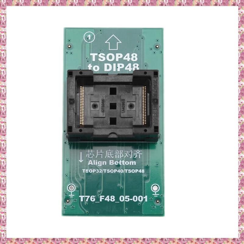 [VCPR] T76 โปรแกรมเมอร์สําหรับ TSOP32/TSOP40/TSOP48 ถึง DIP48 ZIF อะแดปเตอร์ที่นั่งเผา (T76_F48_05-0