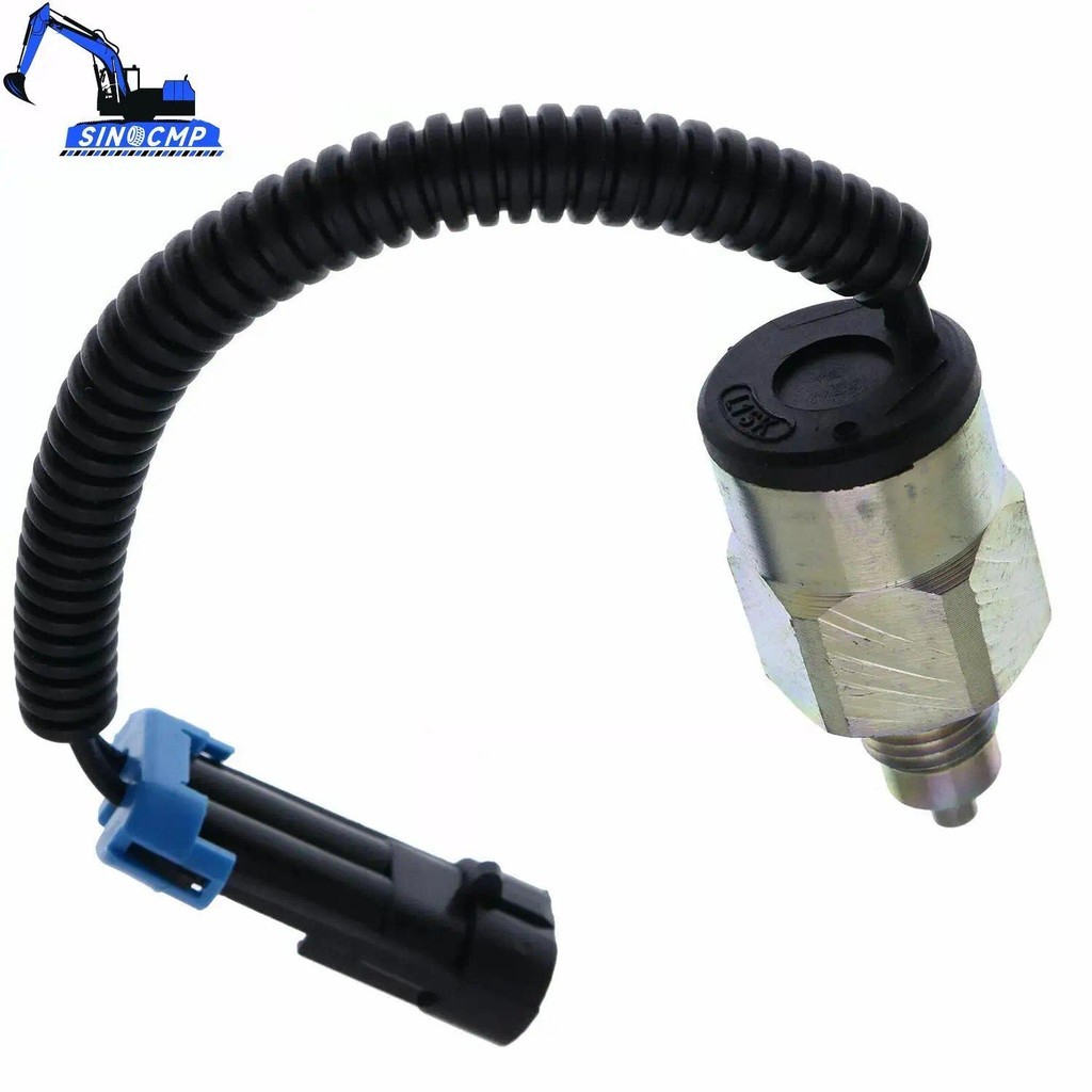 หยุดโซลินอยด์วาล์ว 84128131 87445987 สําหรับกรณี 580N 580SN WT 580N EP 590SN BACKHOE รถตัก