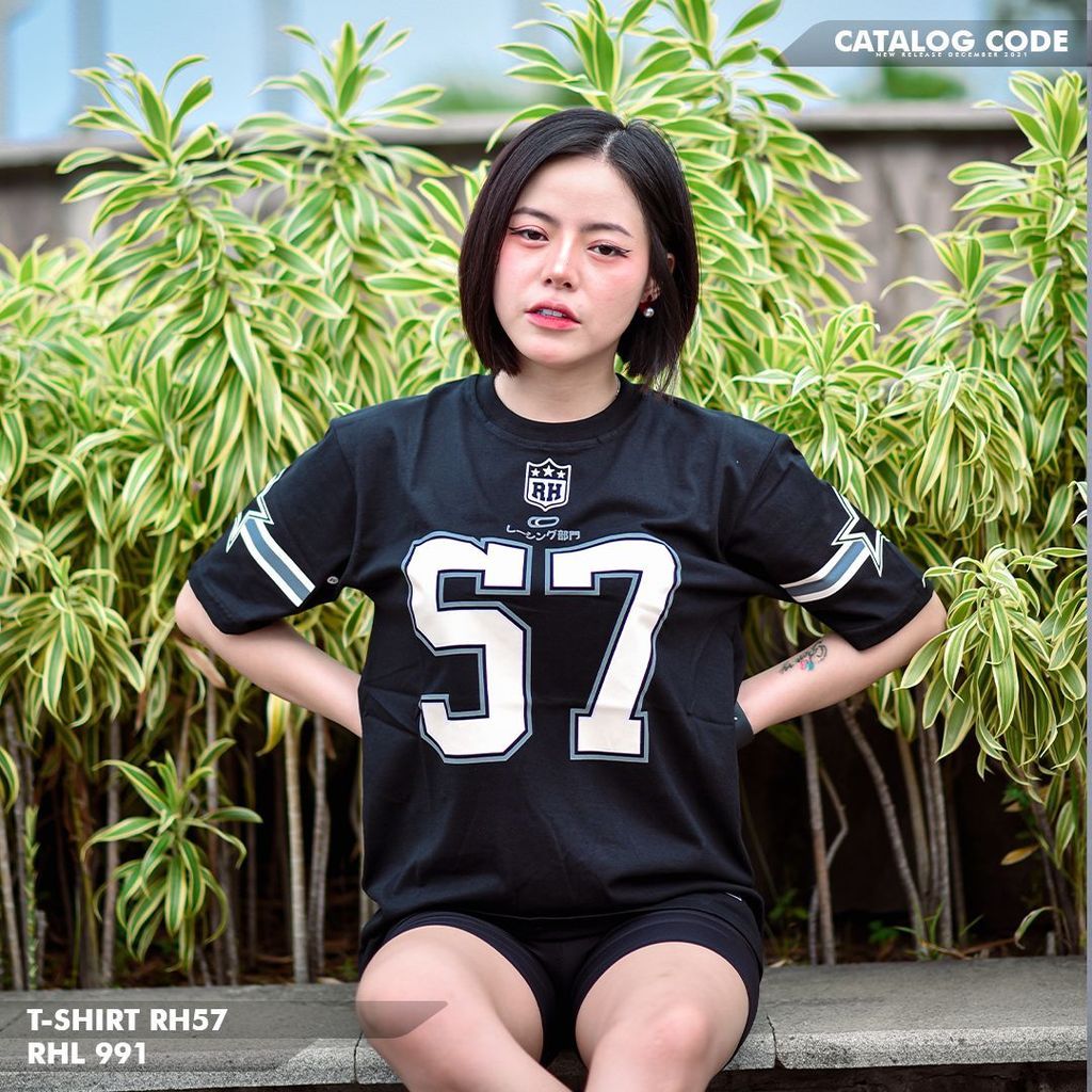 RH57 STREET TSHIRT RHL 991 ORIGINAL MENS เสื้อยืดผู้หญิง