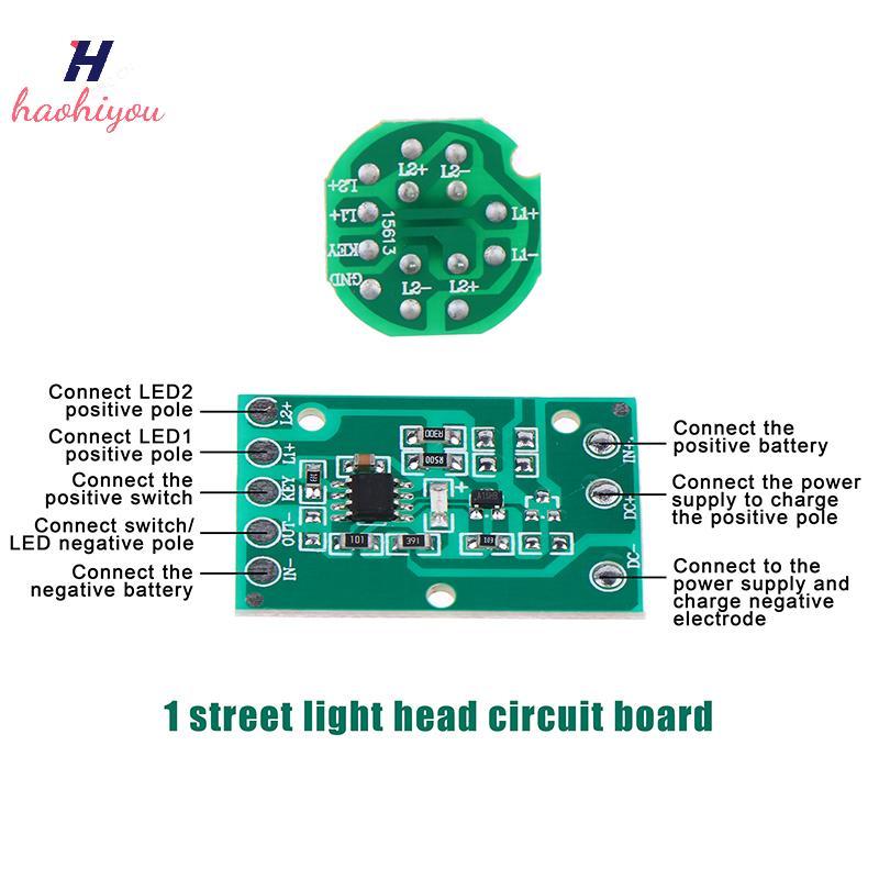 <haohiyou> HZ-8813 T6/U2/L2 Glare Light Control Circuit Board ไฟฉาย Driver Board 3 ฟังก์ชั่น 5 ฟังก์