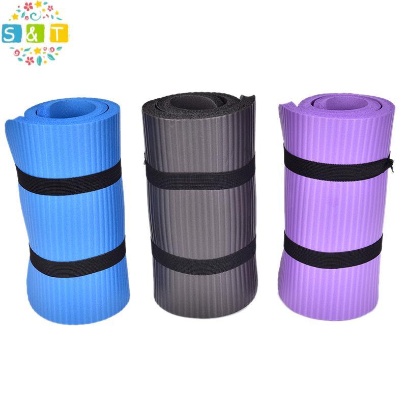 [S&T] เบาะรองเข่าและข้อศอก ขนาด 60x25x1.5 ซม. นุ่ม สบาย มั่นใจในการฝึกโยคะและการออกกำลังกาย