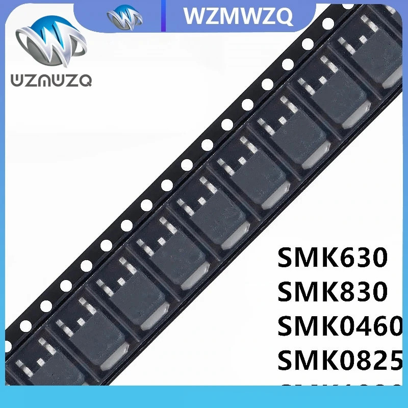 5 ชิ้น SMK630 TO-252 SMK630D SMK630F SMK0460D SMK0460 SMK0825D SMK0825 SMK1820D SMK830D SMK เอฟเฟกต์