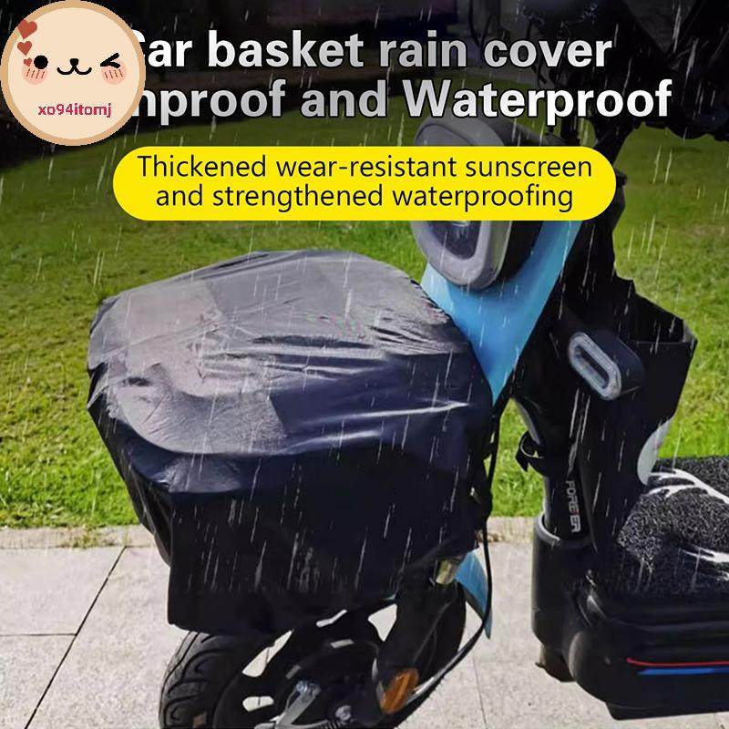 XOTOMJ Rain Cover สําหรับกระเป๋าจักรยาน Rain Cover สําหรับ Rain Cover ตะกร้าจักรยานกระเป๋ากันน้ําพลา