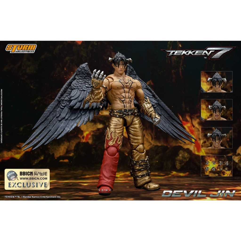 ( ⭕ PRE-ORDER) Storm Toys 1/12 BBICN Tekken 7 Devil Jin Action Figure