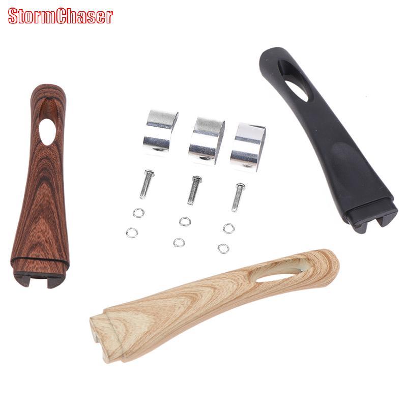 [Storm-t] 1 PC Bakelite Pan Pot Handle Anti Scalding PAN Universal Ergonomic อุปกรณ์ครัวเปลี่ยนที่ถอดออกได้ Bakelite Grip