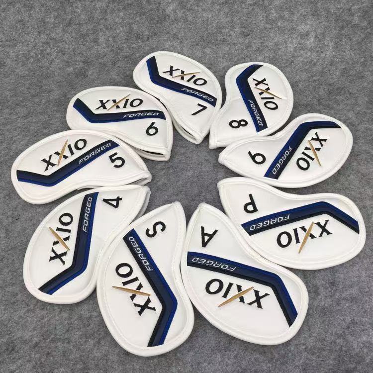 XX1O Golf Irons Cover Simple Fashion Number Irons Wedges Club Protector Headcover Golf Headcover - รูปที่ 4
