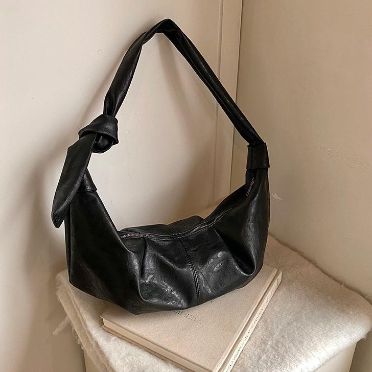 PU LEATHER - KARINA DUMPLING BAG - Sling Bag Jennie Korean Bag Korean Bag Womens Bag