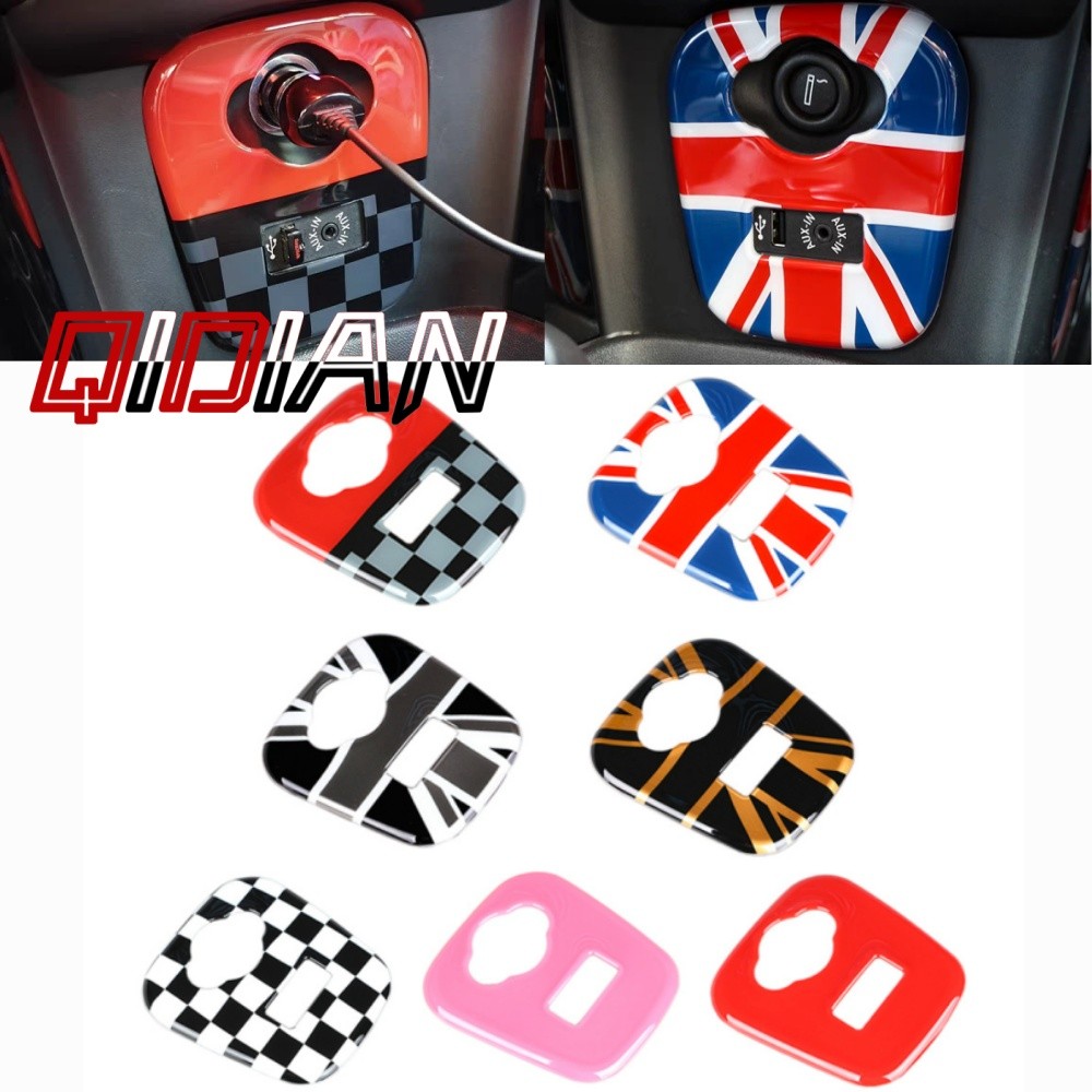 สําหรับ MINI COOPER F55 F56 F57 ภายใน USB AUX แผง Trim COOPER S
