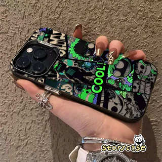 เหมาะสำหรับ Redmi 11s 9 10 12C 13 8 10A 10s 13C 10C 10 Note 12 9C 9A 12 Pro Max Mi 11 Lite เคสโทรศัพท์สุดเท่สไตล์ดาร์ก