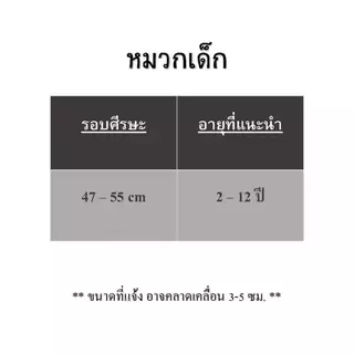 PRETTY BABY หมวกเด็ก 2-12 ปี หมวกแก๊ปเด็ก หมวกแฟชั่น (1975)