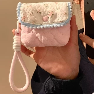 COD กระเป๋าใส่ CCD กระเป๋าใส่กล้อง กระเป๋ากล้อง กระเป๋าใส่AirPods ผลิตจากผ้าฝ้ายแท้ มาพร้อมสายห้อย พกพาสะดวก