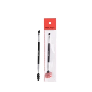 MEILINDA Duo Head Brow Brush & Spooly แปรงคิ้ว เขียนคิ้ว ปัดคิ้ว ปัดง่าย ใช้ง่าย พกง่าย 1 ชิ้น